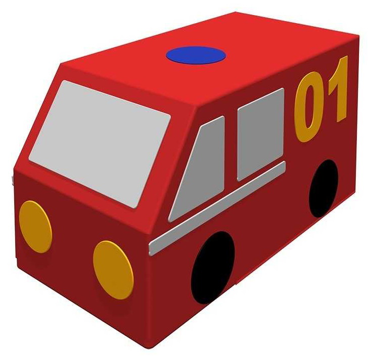 Мягкий модуль Romana Фургон Пожарная машина ДМФ-МК-01.23.02