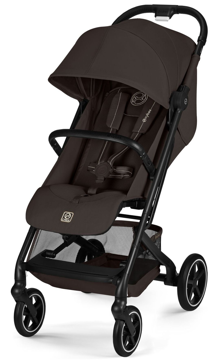 Прогулочная коляска Cybex Beezy 2026 Chocolate Brown с дождевиком