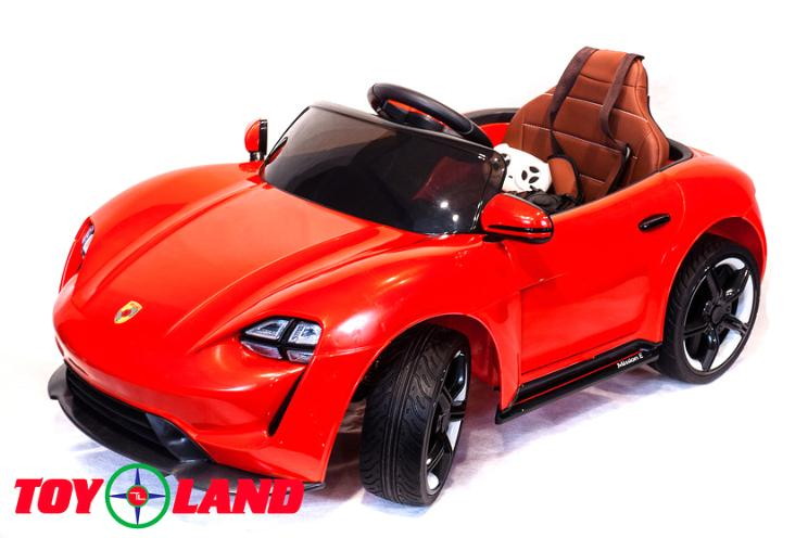 Детский электромобиль Toyland Porsche Sport QLS 8988 красный краска