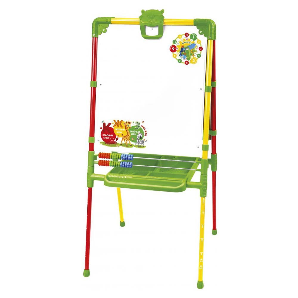 Детский мольберт растущий со счетами Nika М2 светофор м
