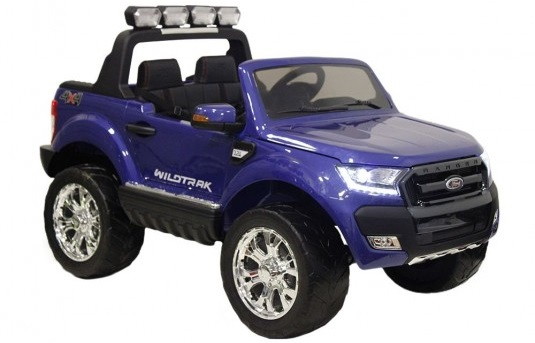 Детский электромобиль RiverToys Ford Ranger New 4WD BLUE-GLANEC синий глянец