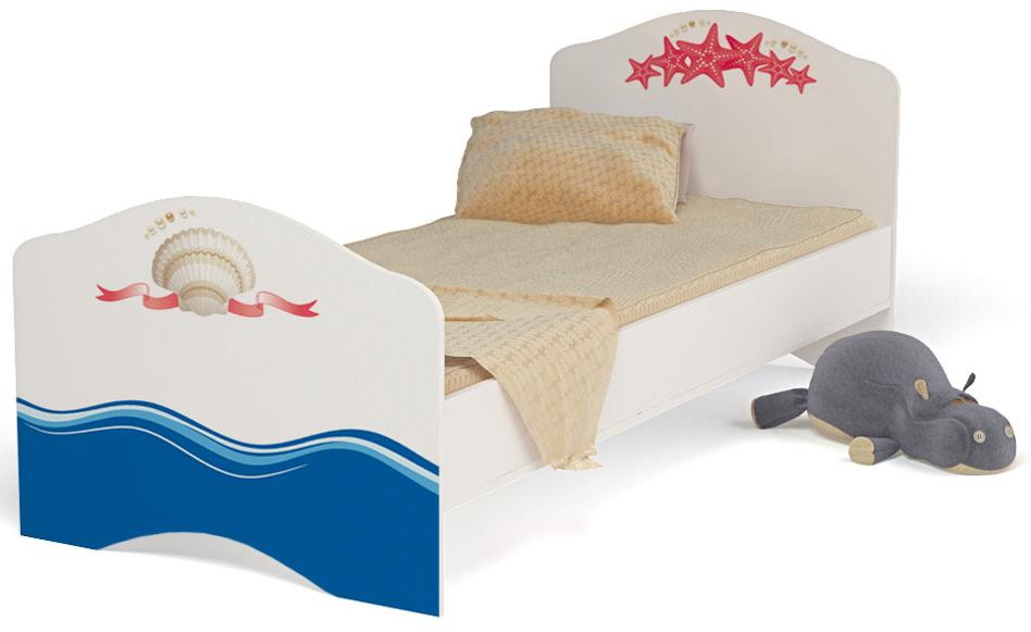 Детская подростковая кровать ABC-King Ocean без ящика для девочки 190х90 см