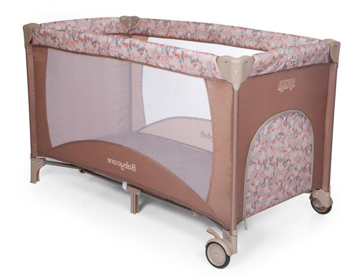 Детский манеж кровать Baby Care Arena Коричневый (Brown)