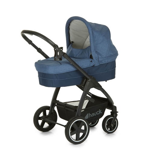 Детская коляска Hauck Soul Trioset Plus 3 в 1 Melange navy