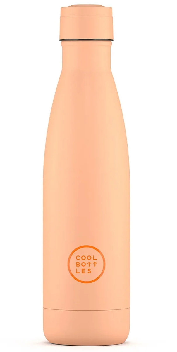 Термос-термобутылка Cool Bottles Soft Персиковый (Peach) 500 мл