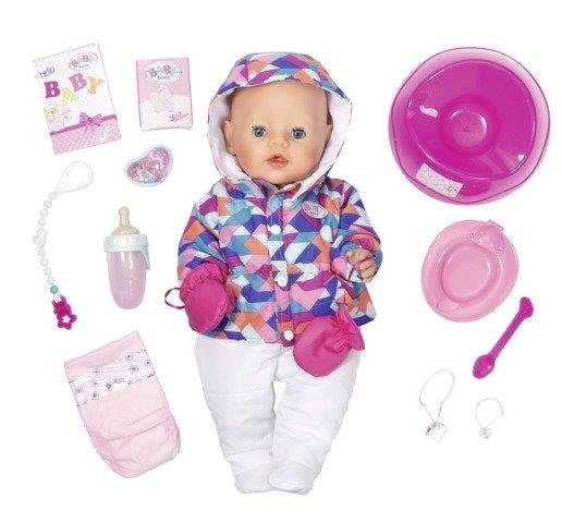 Кукла Zapf Creation BABY born интерактивная зимняя пора 593993