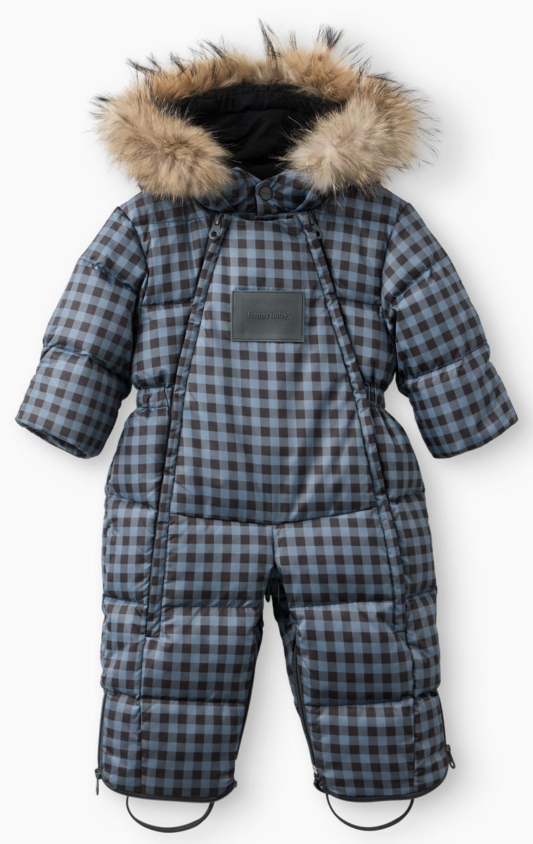 Комбинезон детский Happy baby 89144-0 ЧЗ сине-серый / blue grey