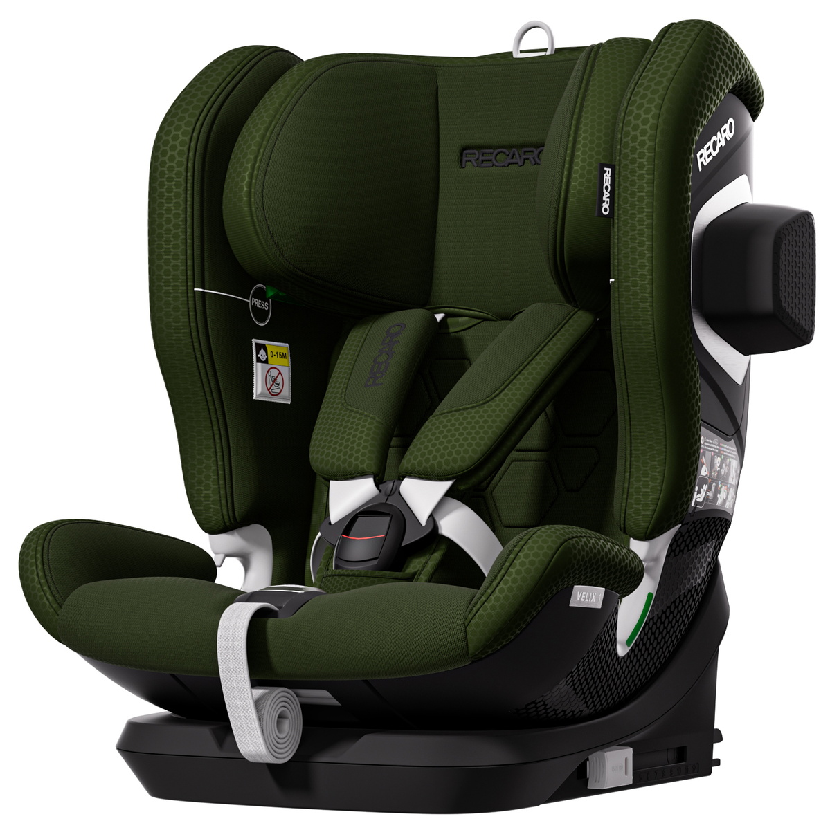 Автокресло Recaro Velix 1 (76-150 см, 9-36 кг) Темно-зеленый (Epic Green)