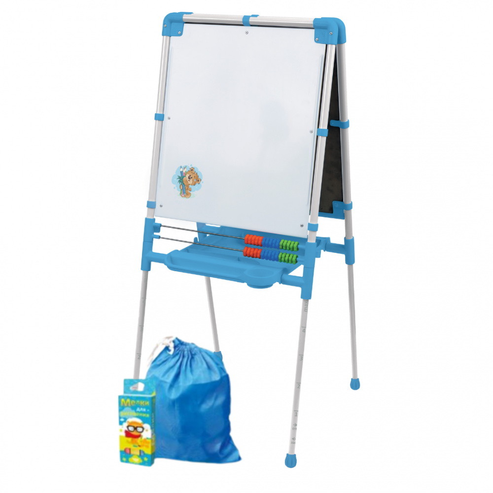 Доска знаний-мольберт Nika двусторонний ДЗМ2 ДЗМ2/Г Голубой