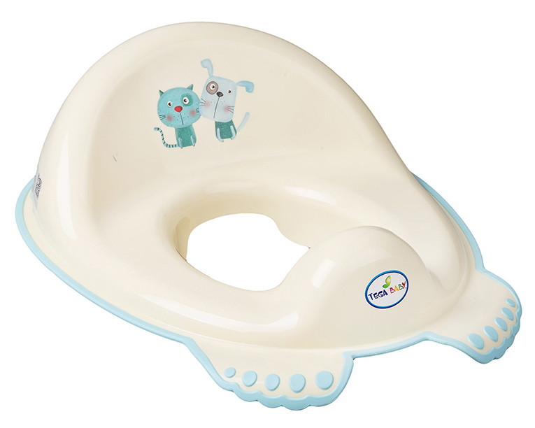 Накладка на унитаз Tega Baby Dog and Cat (Пес и Кот) PK-002-102 желтый