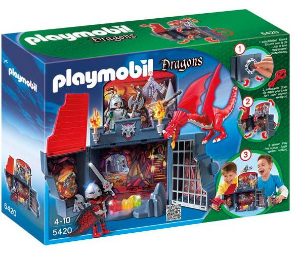 Детская игрушка Playmobil Возьми с собой Драконы