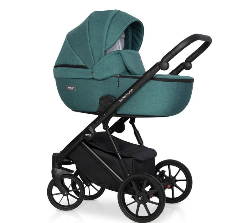 Детская коляска Riko Basic Montana 2 в 1 06 изумруд