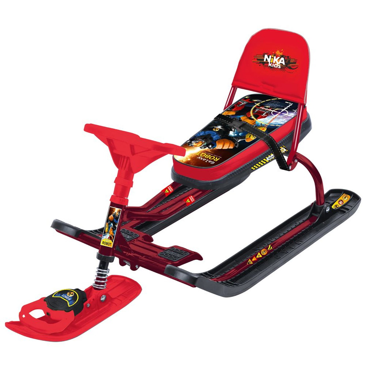 Детский снегокат Nika Тимка спорт 4-1 галактический робот