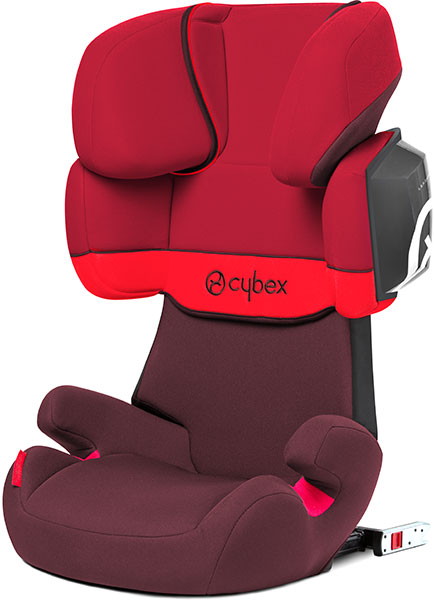 Автокресло Cybex Solution X2-Fix rumba red