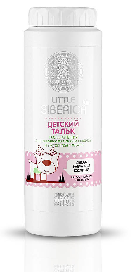 Детский тальк NSLittle после купания 100 мл.