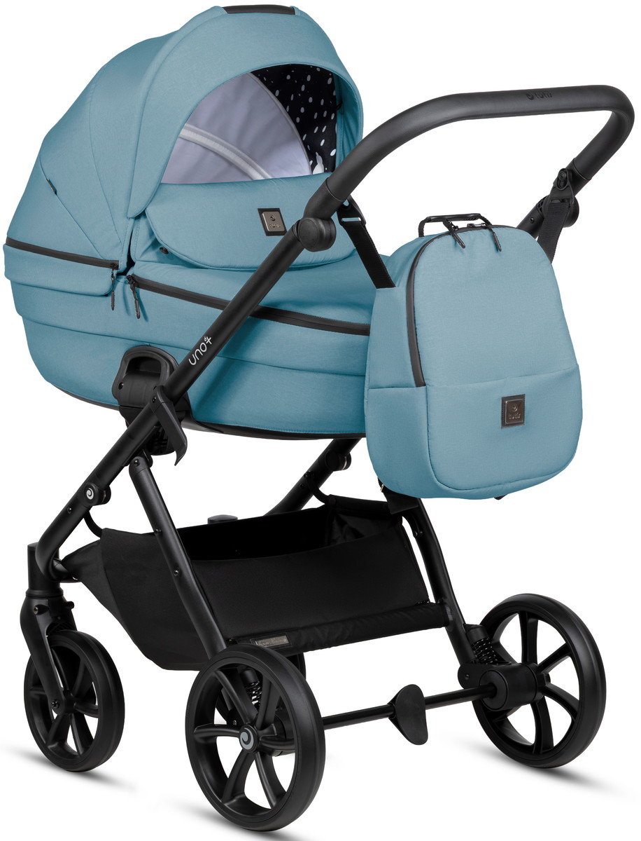 Детская коляска Tutis Uno 6 Plus Essential collection 2 в 1 1602143 Menta с сумкой