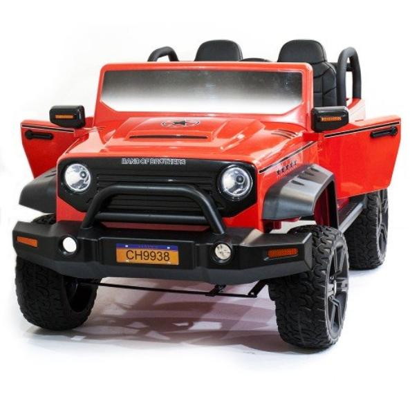 Детский электромобиль Toyland Jeep CH 9938 красный