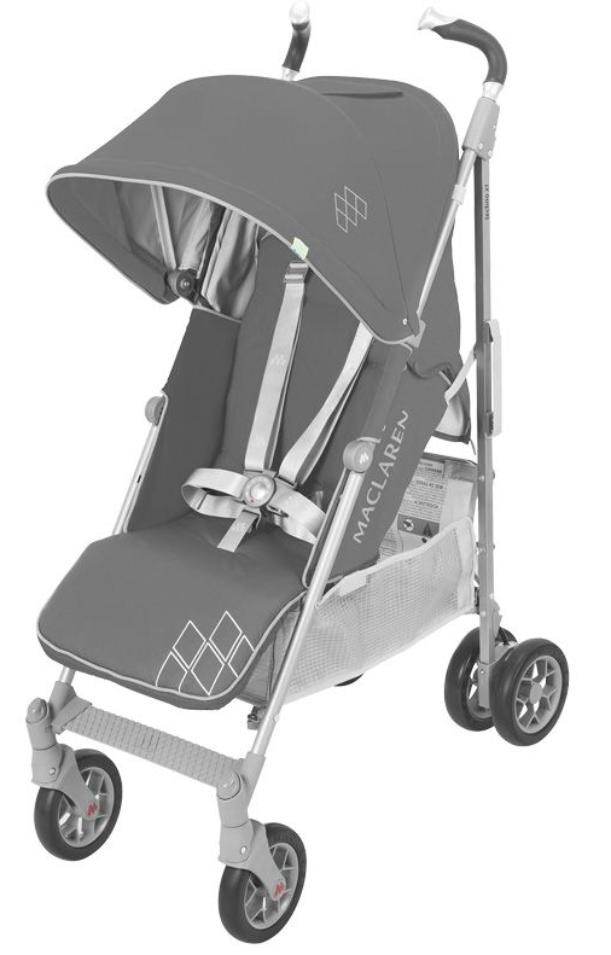 Детская коляска трость Maclaren Techno XT charcoal/silver WD1G070612