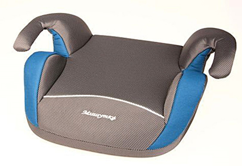 Автокресло-бустер Carmella LB 311 22-36 кг темно-синий+черная точка