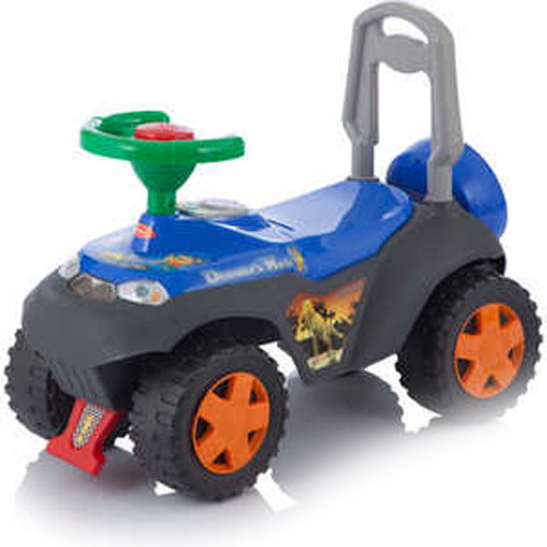 Детская каталка Jetem Tolocar Dinosauros World синий