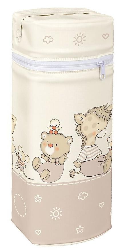 Детская сумка-термос Ceba Baby Jumbo W-005-050-120 Ducklings Brown