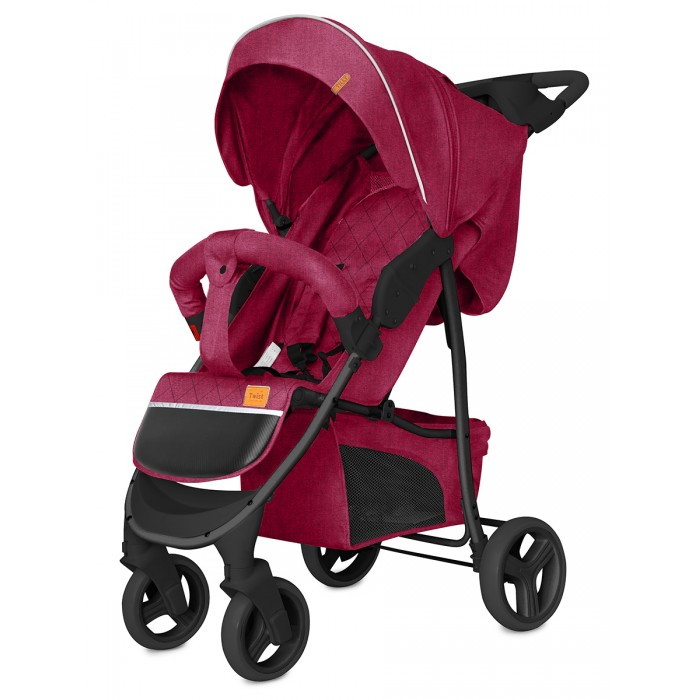 Детская прогулочная коляска Baby Tilly Twist T-164 Velvet Red