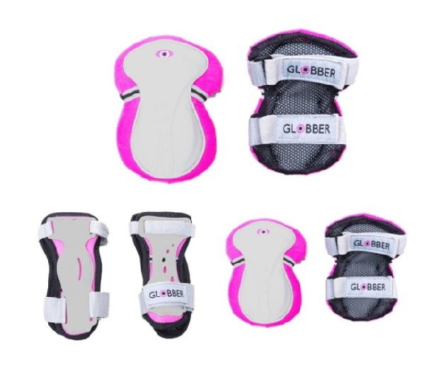 Комплект зашиты Globber Protective Junior Set XXS (-25KG ) 540-110 розовый