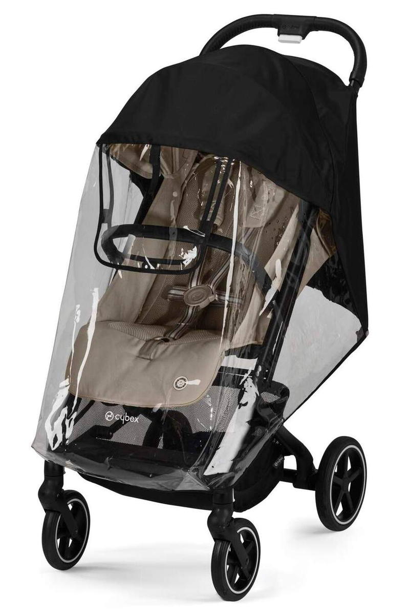 Прогулочная коляска Cybex Beezy New Almond Beige с дождевиком и бампером
