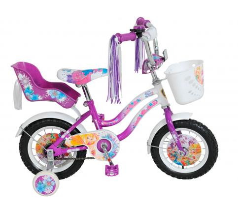 Детский велосипед 12д. Navigator WINX T2-тип фиол/бел ВН12094КК
