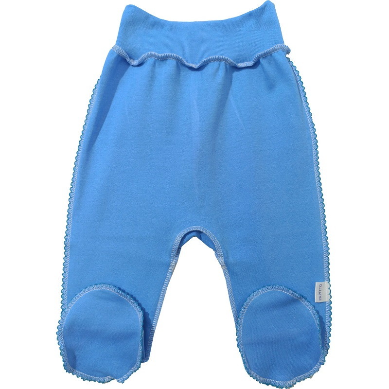 Ползунки Папитто на ш/резинке И37-518н голубой 46