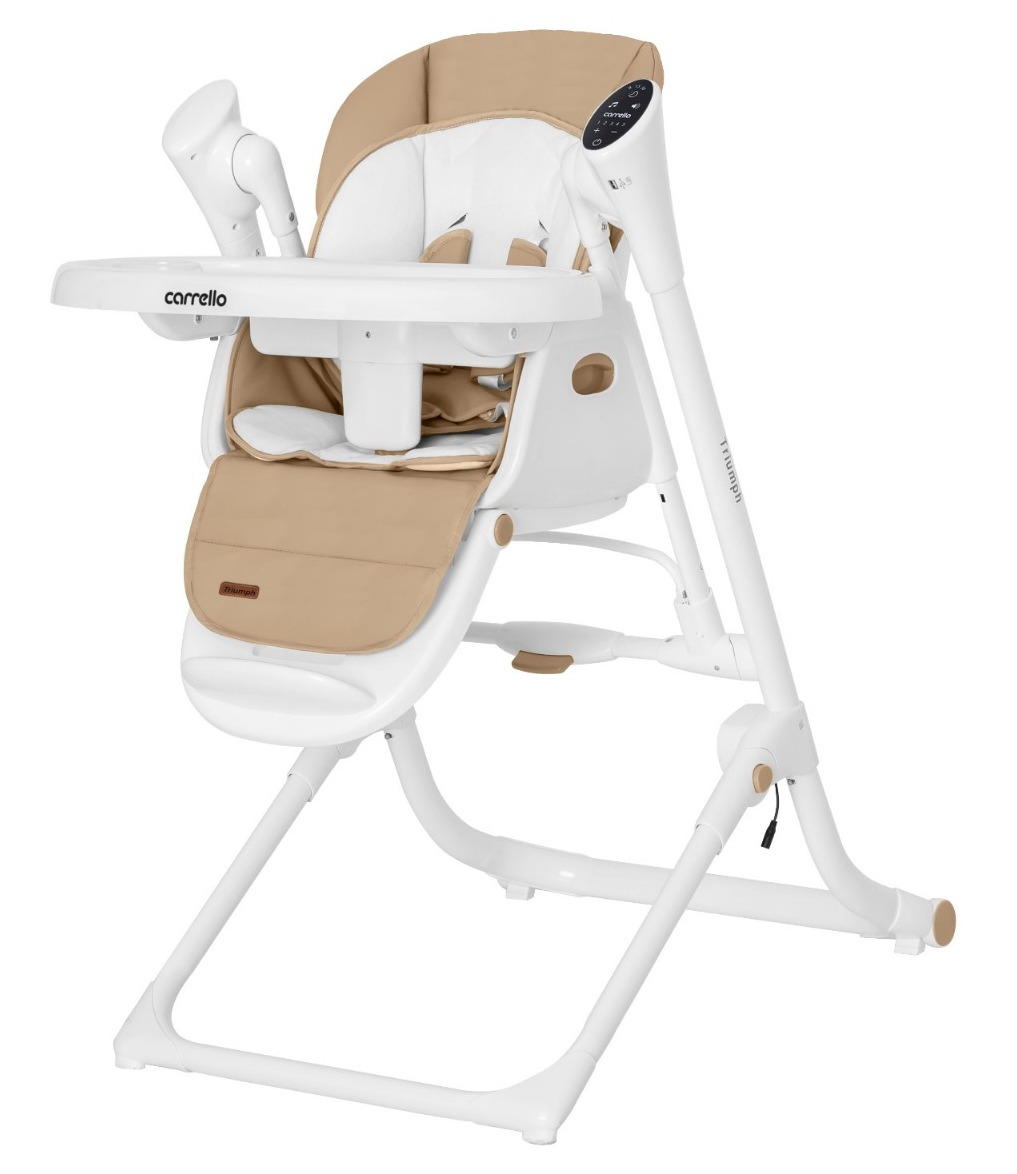 Стульчик для кормления Carrello Triumph CRL-10302 сенсорный Cocoa Brown