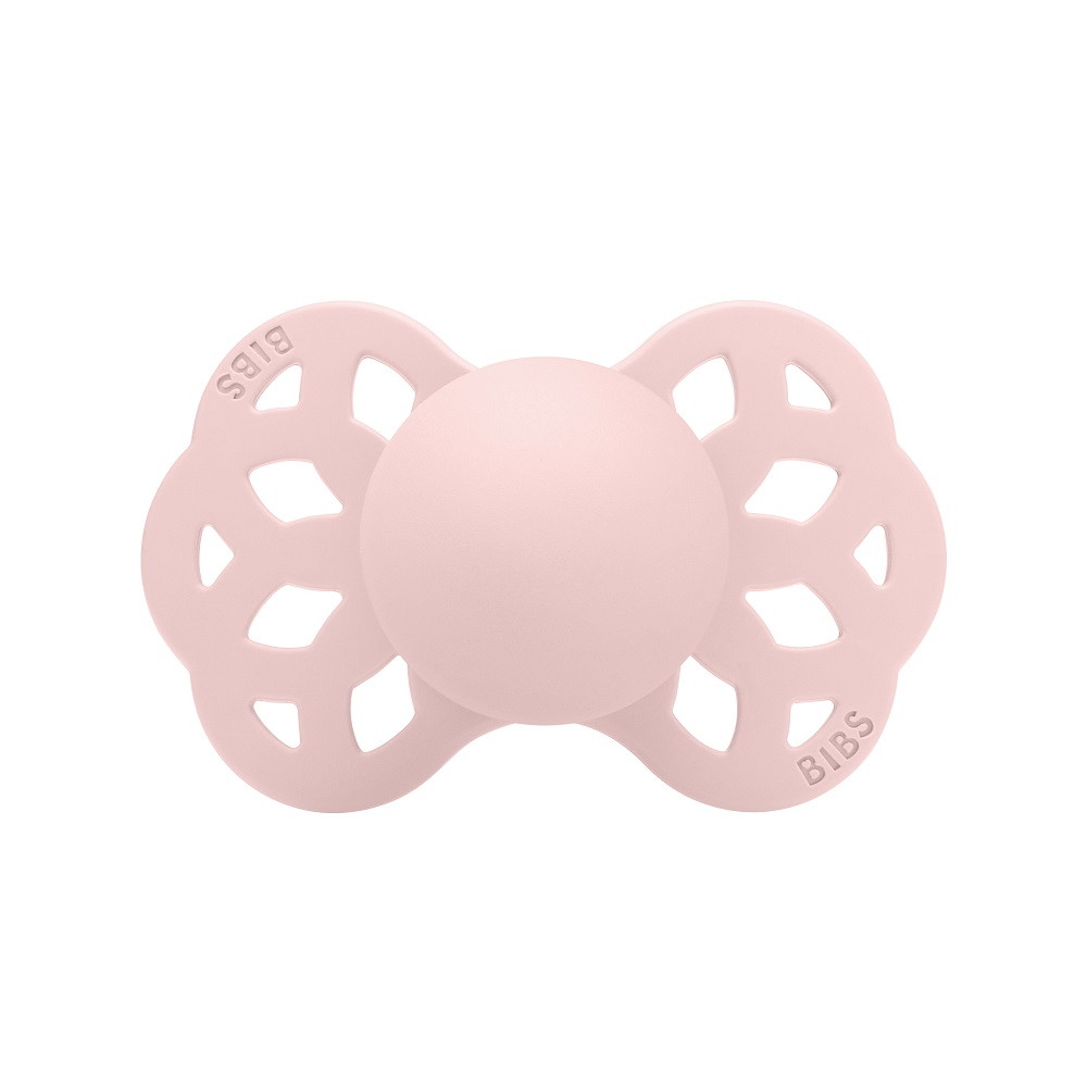 Пустышка силиконовая Bibs Infinity Symmetrical, 0+ 441277 Blossom