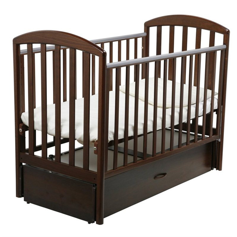 Детская кроватка Papaloni Джованни (маятник продольный) 125x65 см