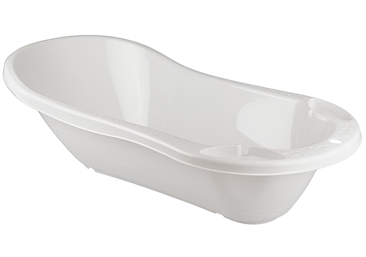 Ванна детская Пластишка с клапаном 13013 белый