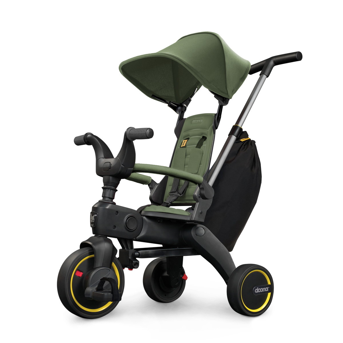 Детский складной трехколесный велосипед Doona Liki Trike S3 Desert Green