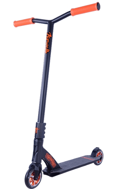 Трюковой самокат Tech Team Airwalk оранжевый