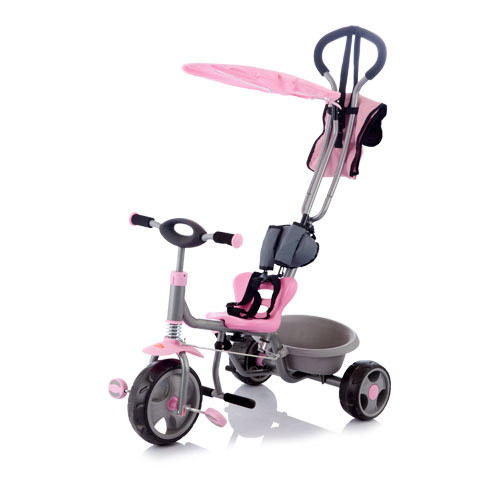 Детский трехколесный велосипед Jetem Chopper розовый