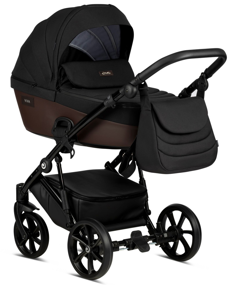 Детская коляска Tutis Viva 4 Essential 2022 2 в 1 1202067 Espresso