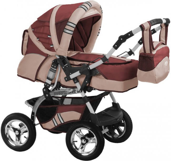 Детская коляска ARO Team Hugo PC 242 беж+шоколад