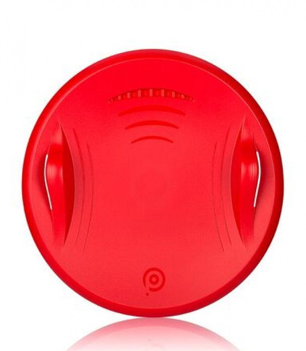 Детская ледянка Gismo Riders Supernova 70 c ручками и тормозом красный