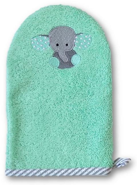 Детская рукавичка для купания Uviton Baby 0026 слоненок