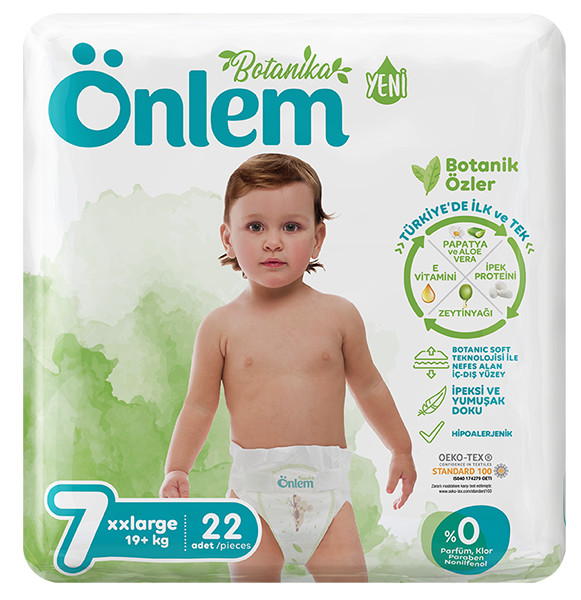 Подгузники детские Onlem Botanika advantage 6 19 кг+ 22 шт