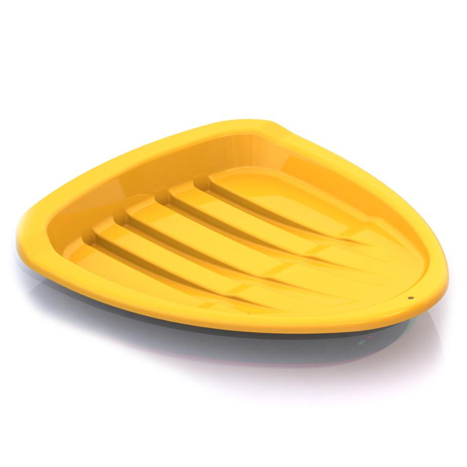 Салазки Нордпласт 43х37 см 014 желтый