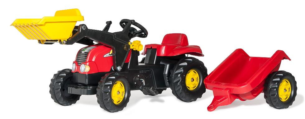Детский педальный трактор Rolly Toys rollyKid-X 012121