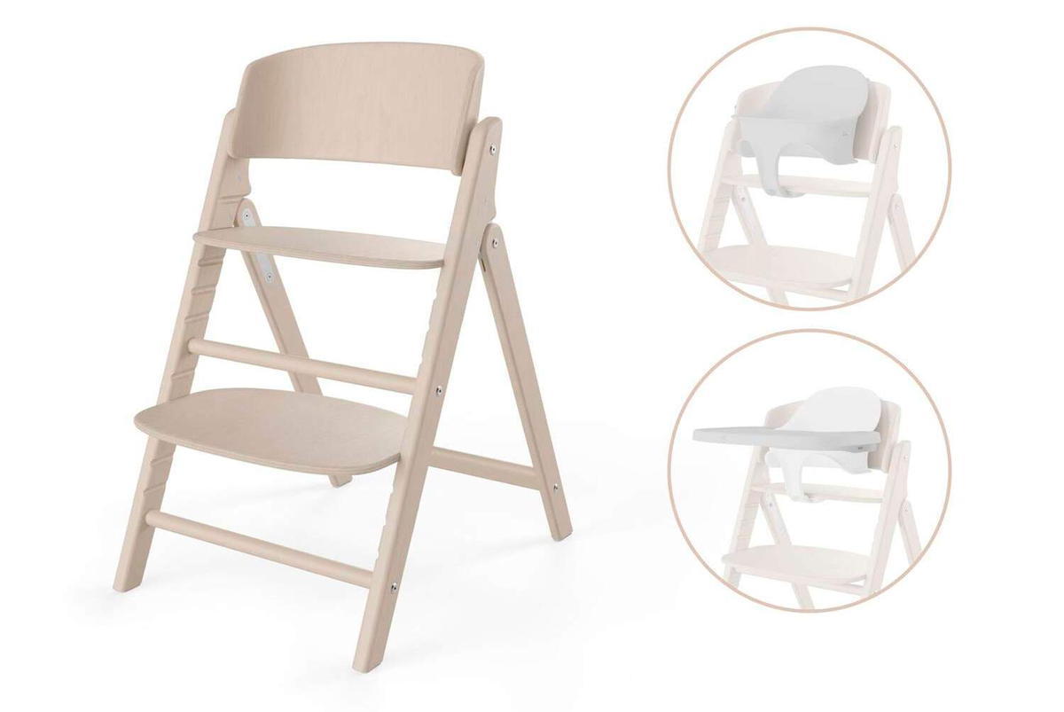 Стульчик для кормления Cybex Click & Fold 3 в 1 All Natural