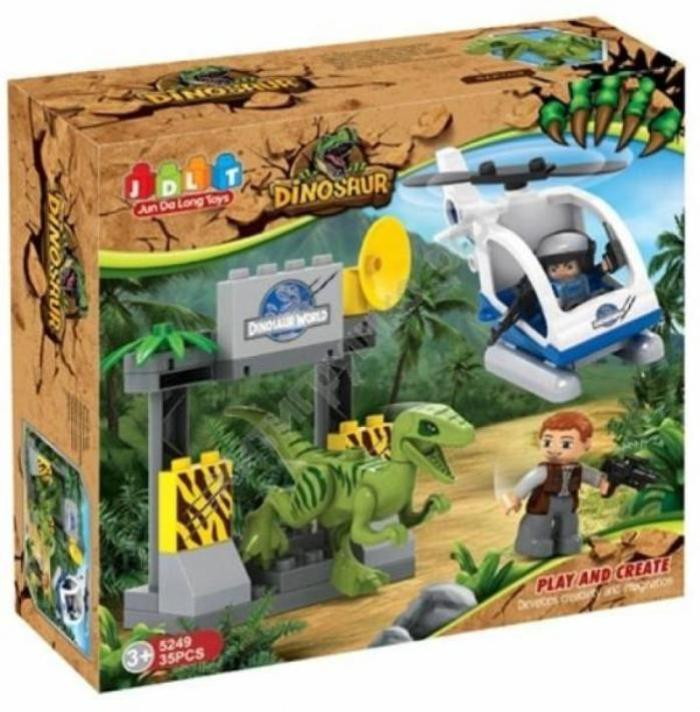 Конструктор Pituso Динозавр 35 эл.