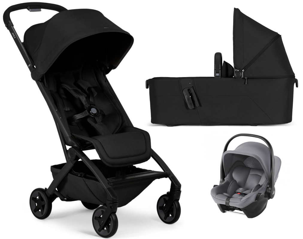 Коляска 2 в 1 Joolz Aer 2 и автокресло Baby-Safe Core Frost Grey Space black