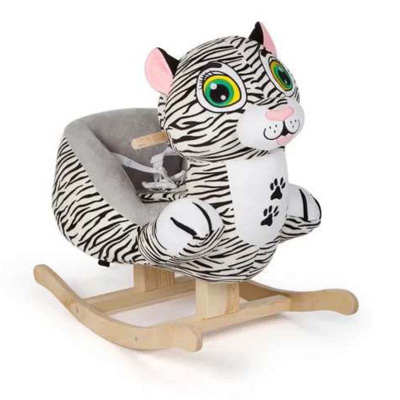 Качалка мягкая Тутси Тигренок Р белый