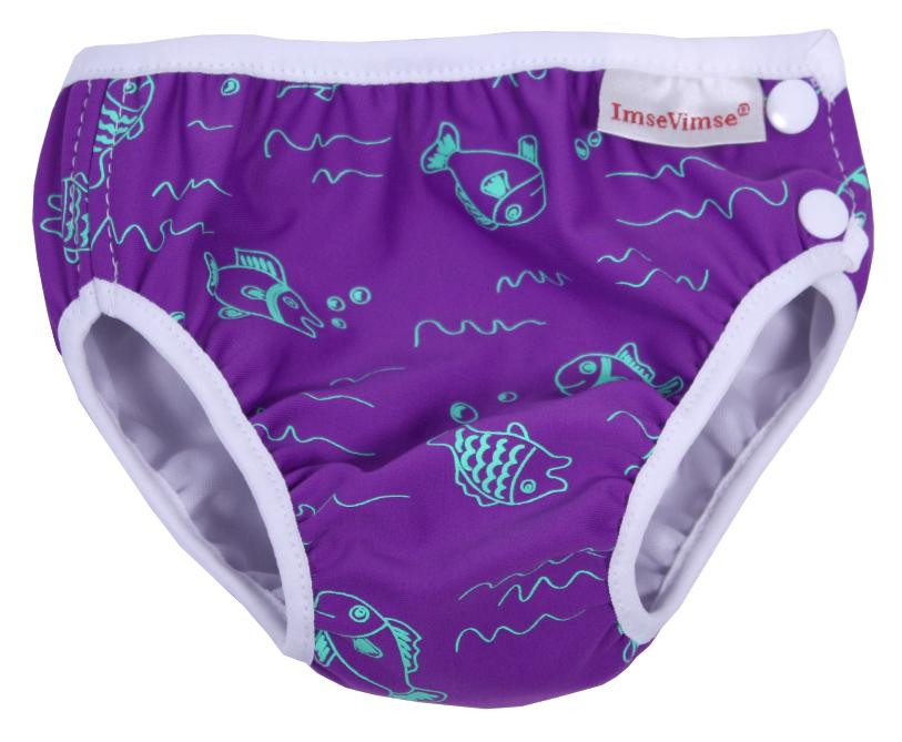 Детские трусики ImseVimse для купания purple fish 3180724 Junior
