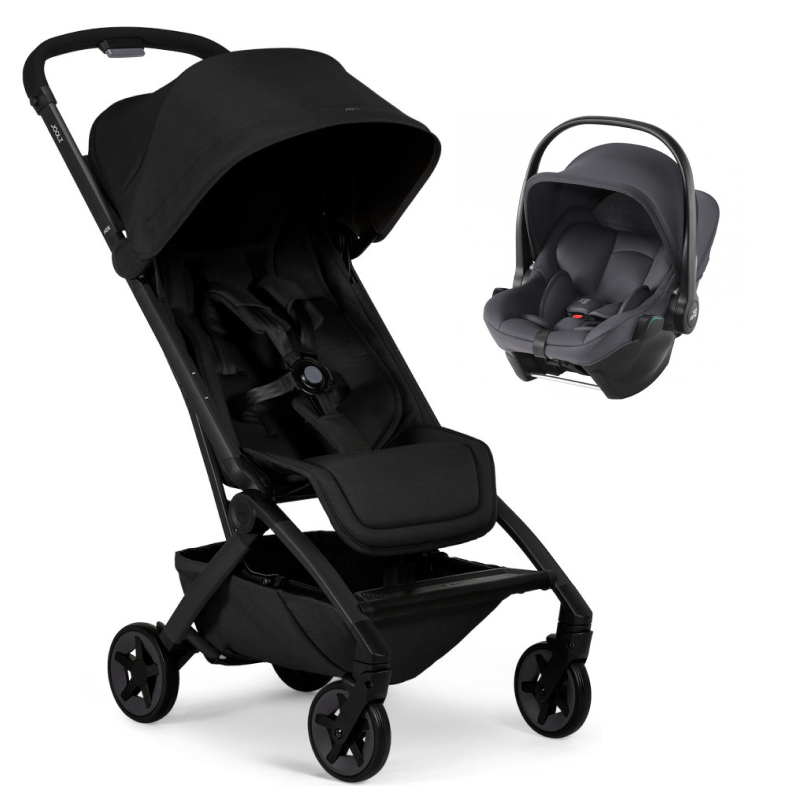 Прогулочная коляска Joolz Aer 2 и автокресло Baby-Safe Core Midnight Grey Space black